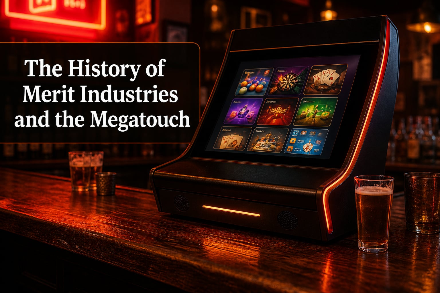 The History of Merit Industries and the Megatouch