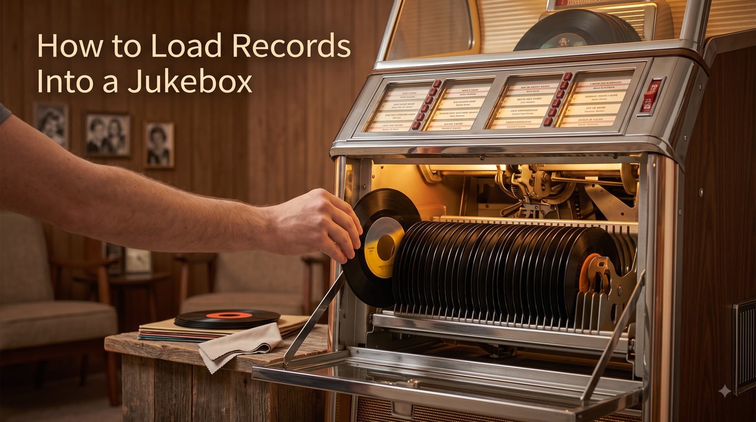 How to Load Records Into a Jukebox