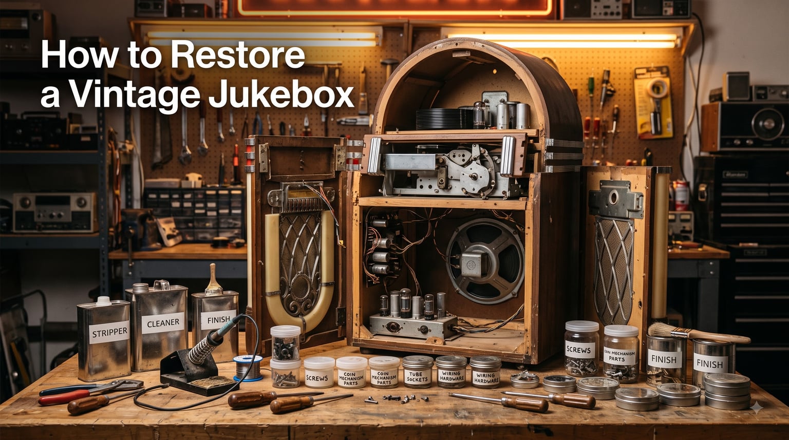 How to Restore a Vintage Jukebox