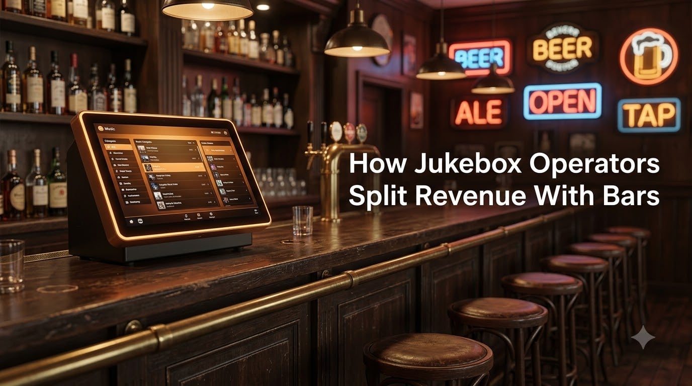 How Jukebox Operators Split Revenue With Bars