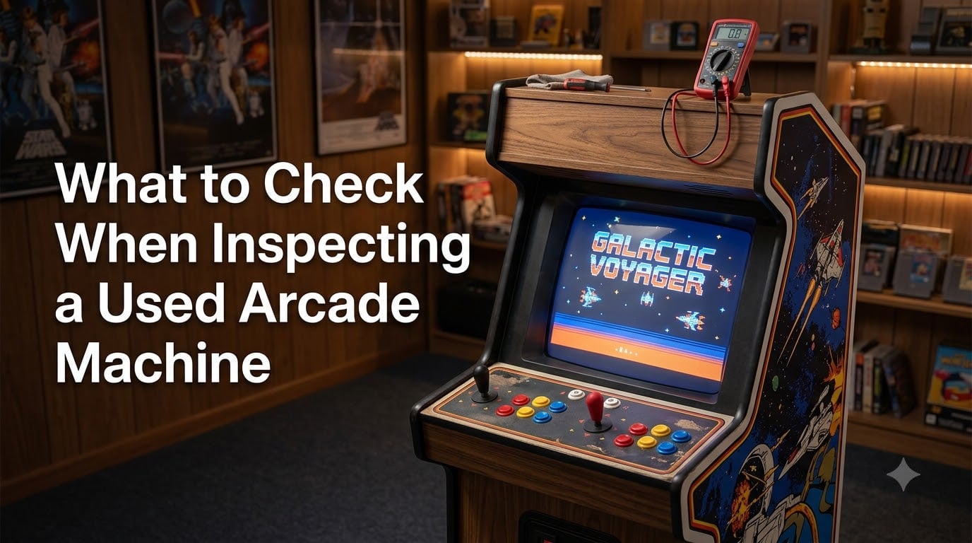 What to Check When Inspecting a Used Arcade Machine