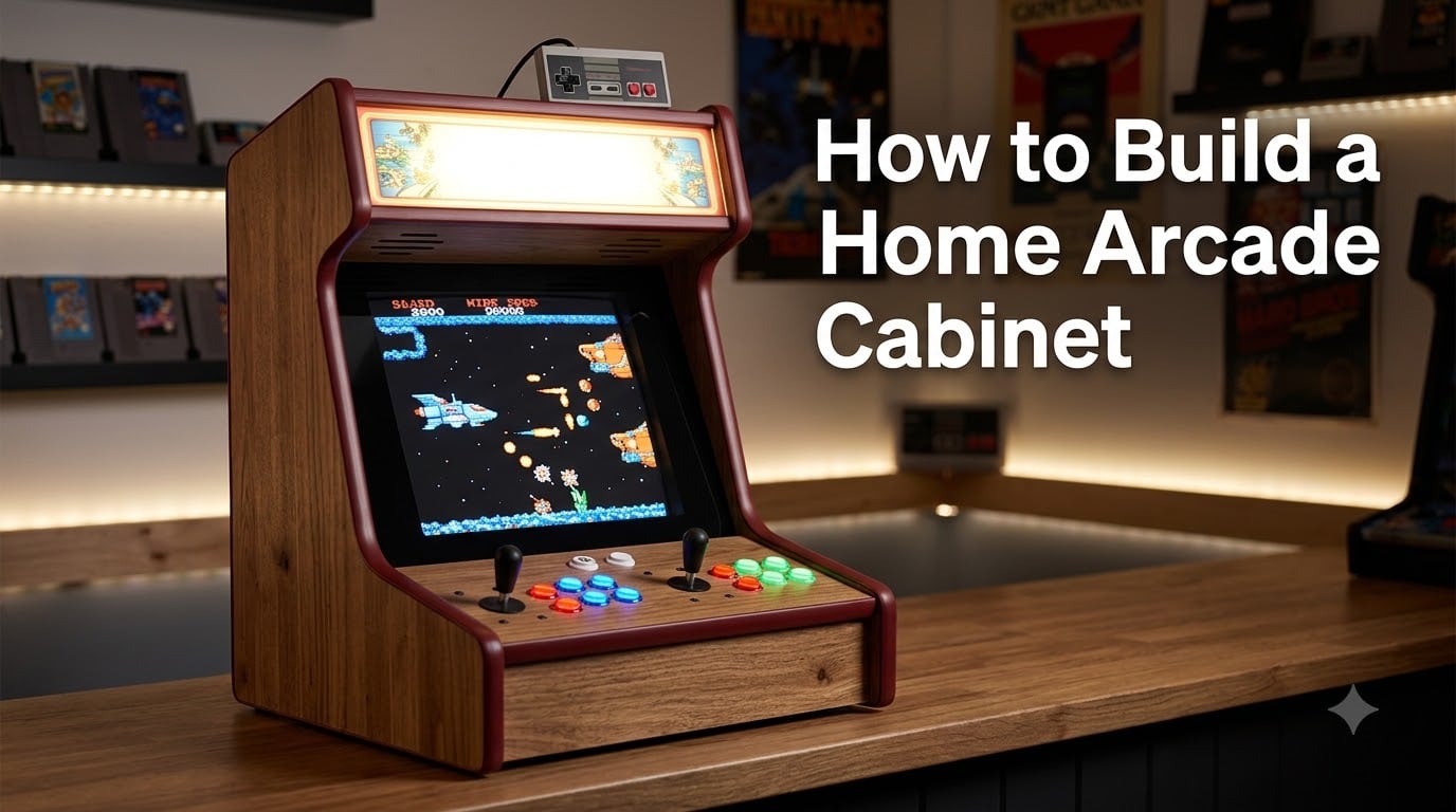 How to Build a Home Arcade Cabinet