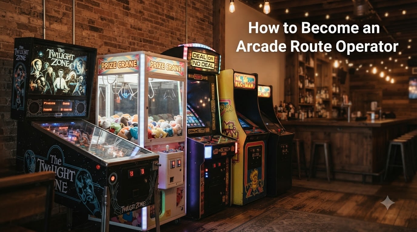 How to Become an Arcade Route Operator