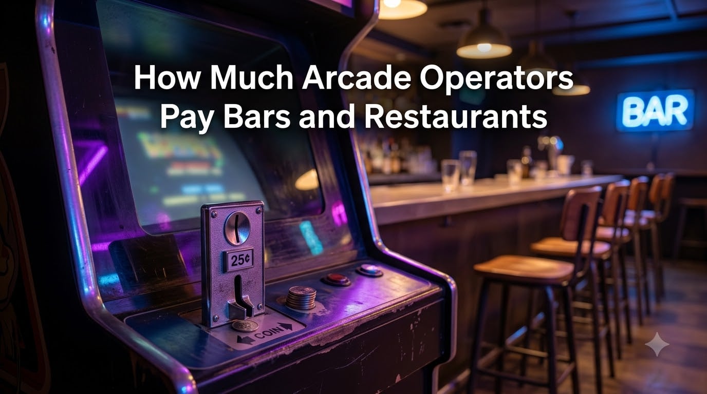 How Much Arcade Operators Pay Bars and Restaurants