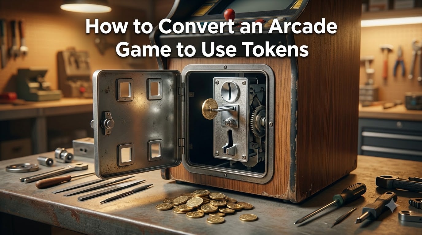 How to Convert an Arcade Game to Use Tokens