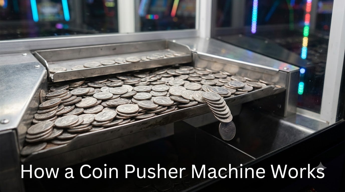 How a Coin Pusher Machine Works