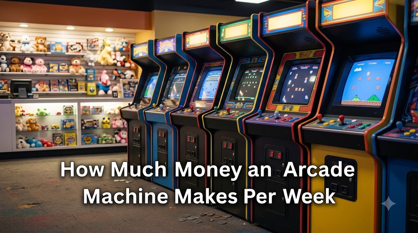 How Much Money an Arcade Machine Makes Per Week