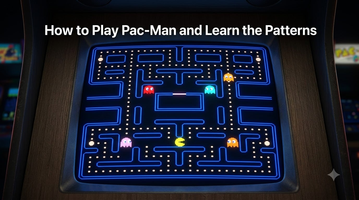 How to Play Pac-Man and Learn the Patterns