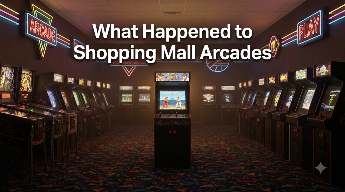 What Happened to Shopping Mall Arcades