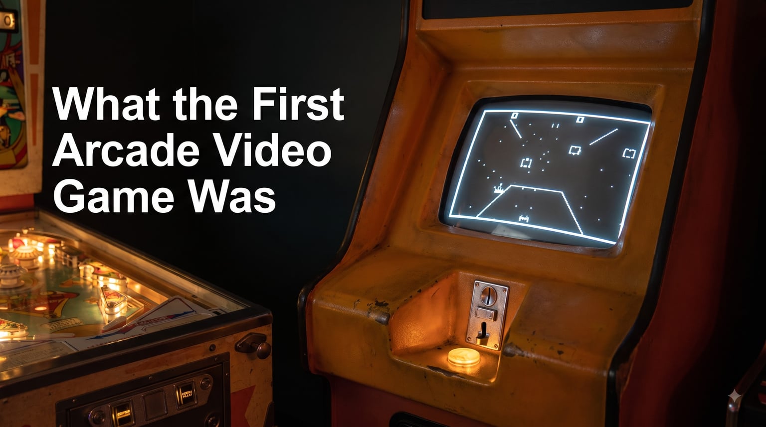 What the First Arcade Video Game Was
