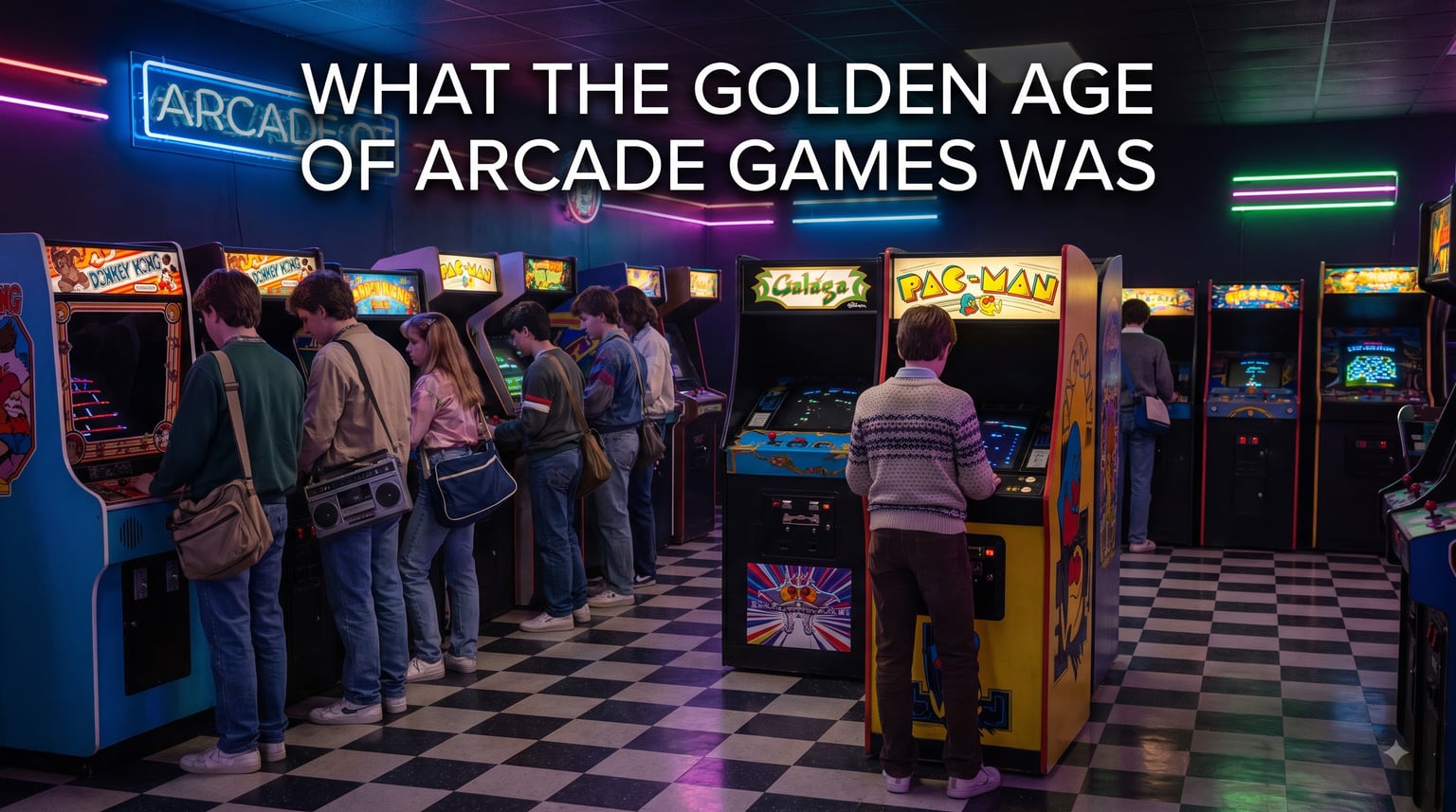 What the Golden Age of Arcade Games Was