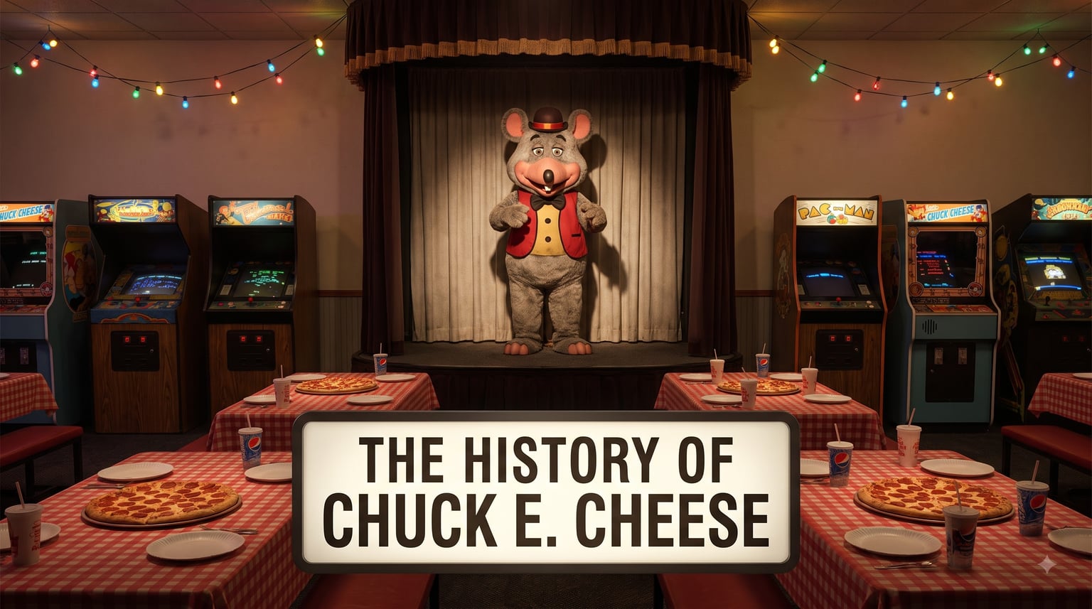 The History of Chuck E. Cheese