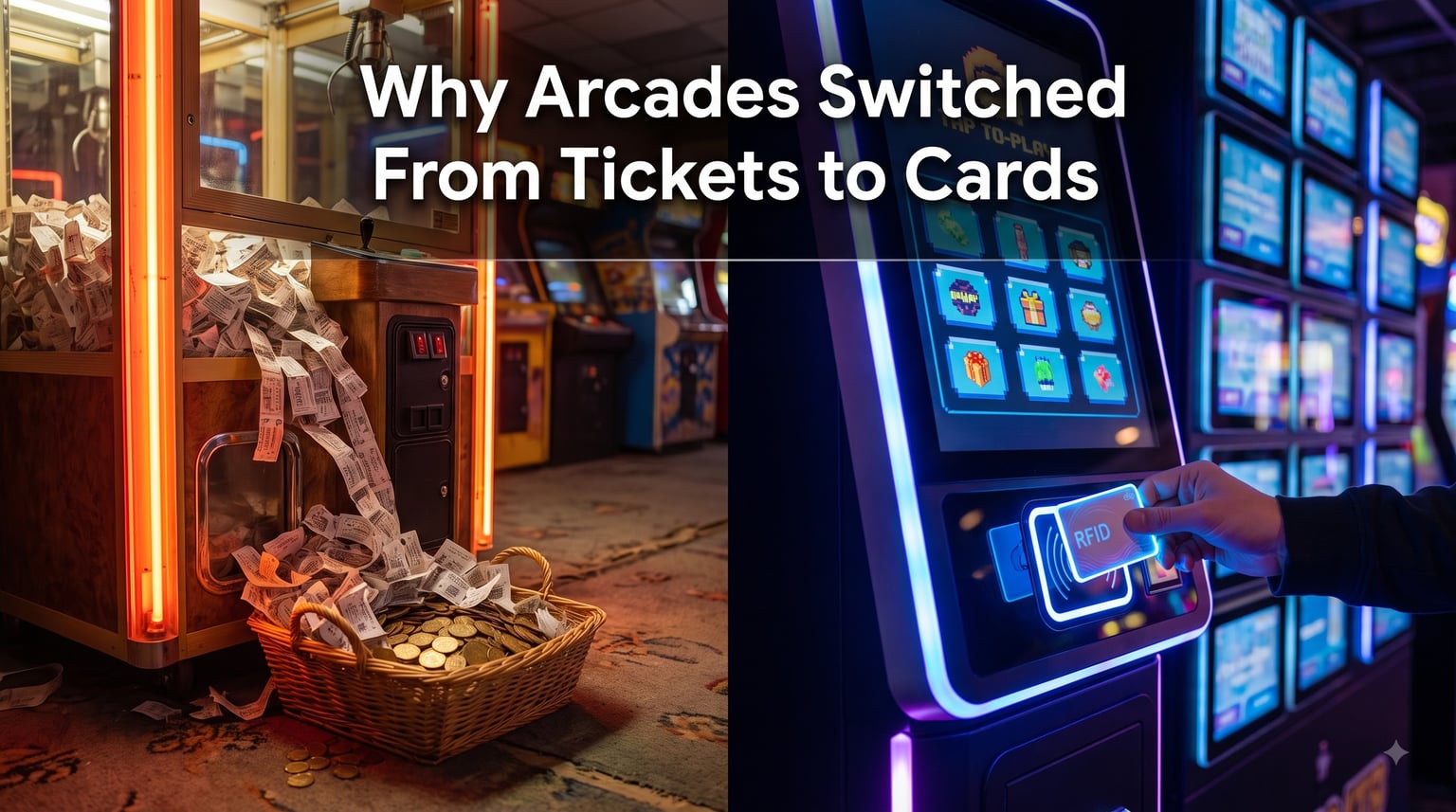 Why Arcades Switched From Tickets to Cards