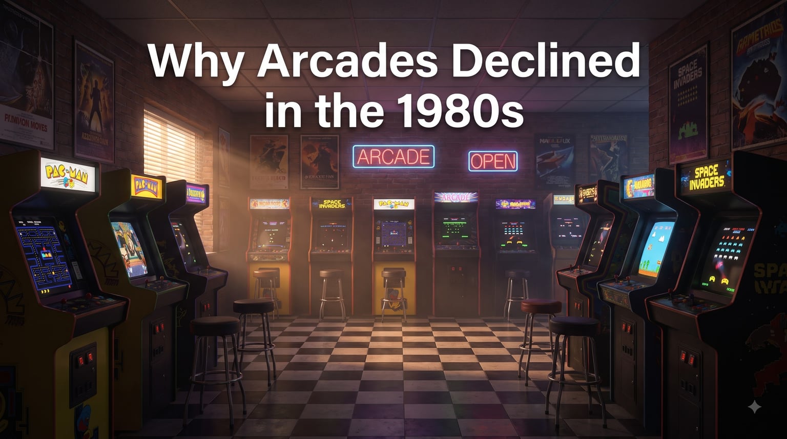 Why Arcades Declined in the 1980s