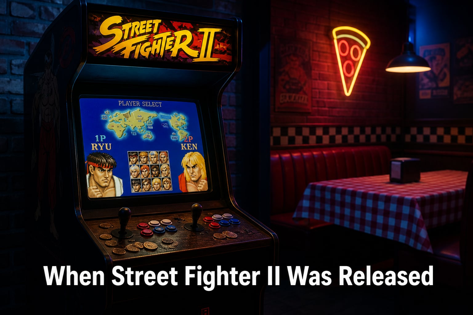 When Street Fighter II Was Released