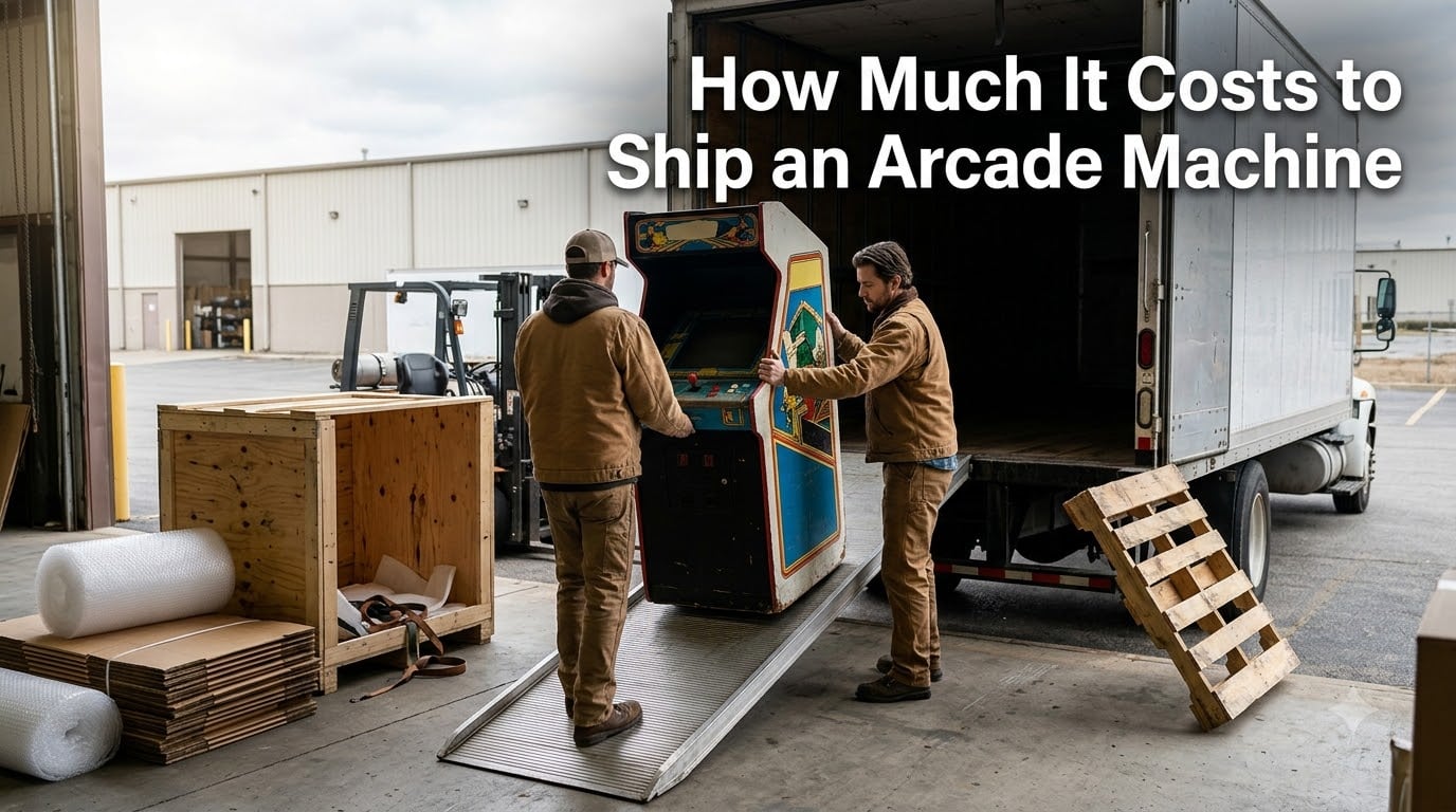 How Much It Costs to Ship an Arcade Machine