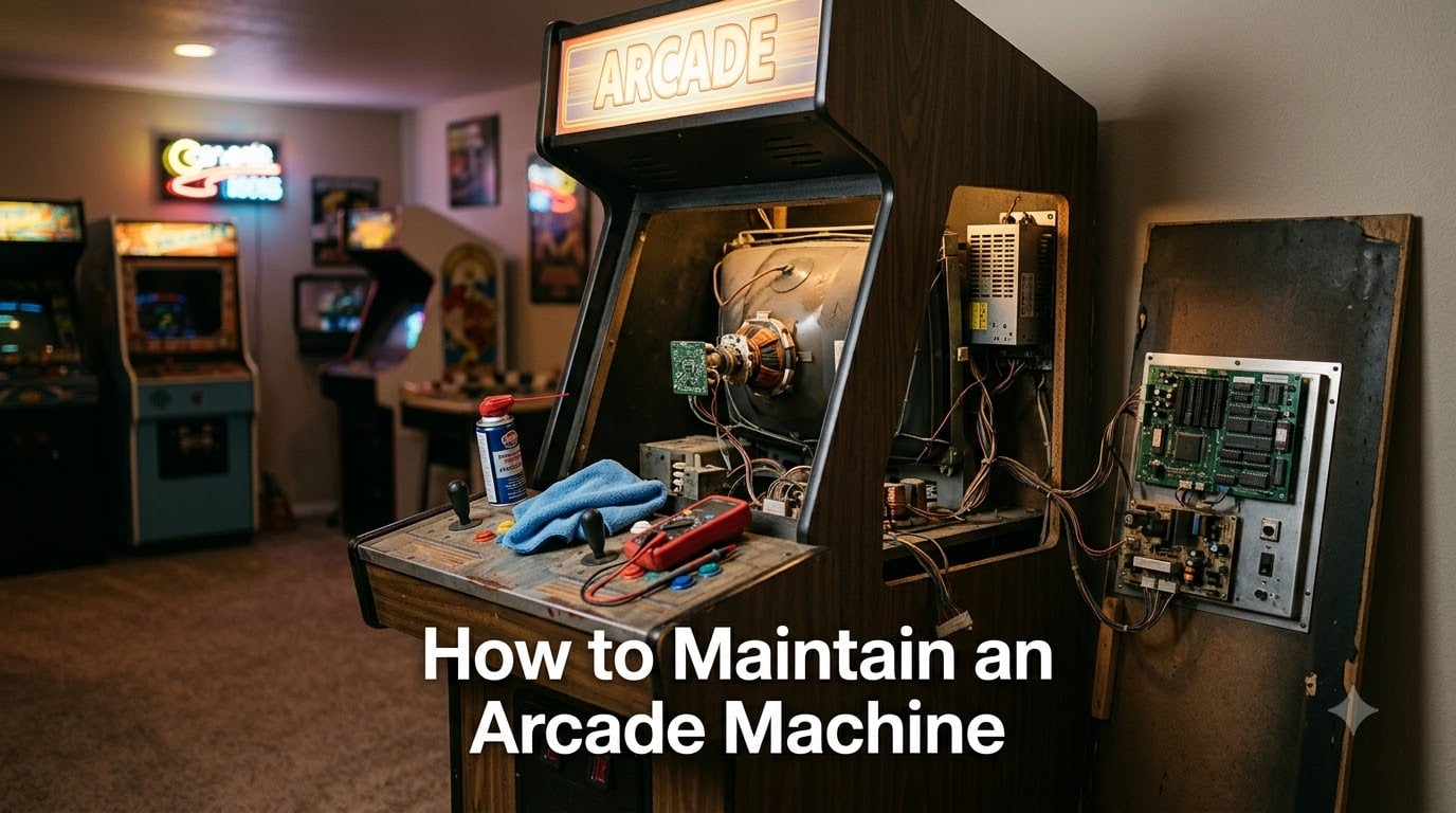 How to Maintain an Arcade Machine