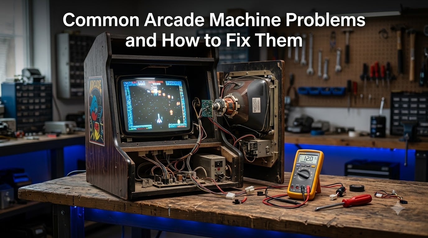 Common Arcade Machine Problems and How to Fix Them