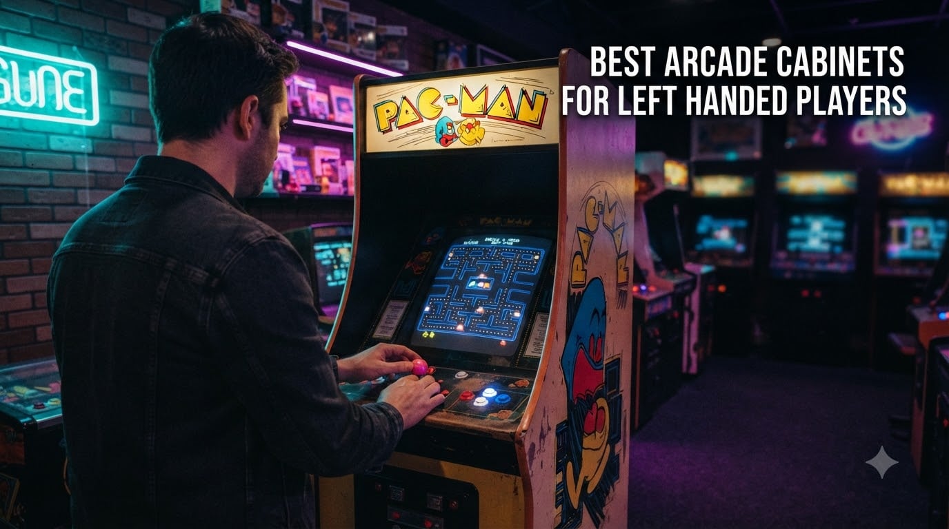 Best Arcade Cabinets for Left Handed Players