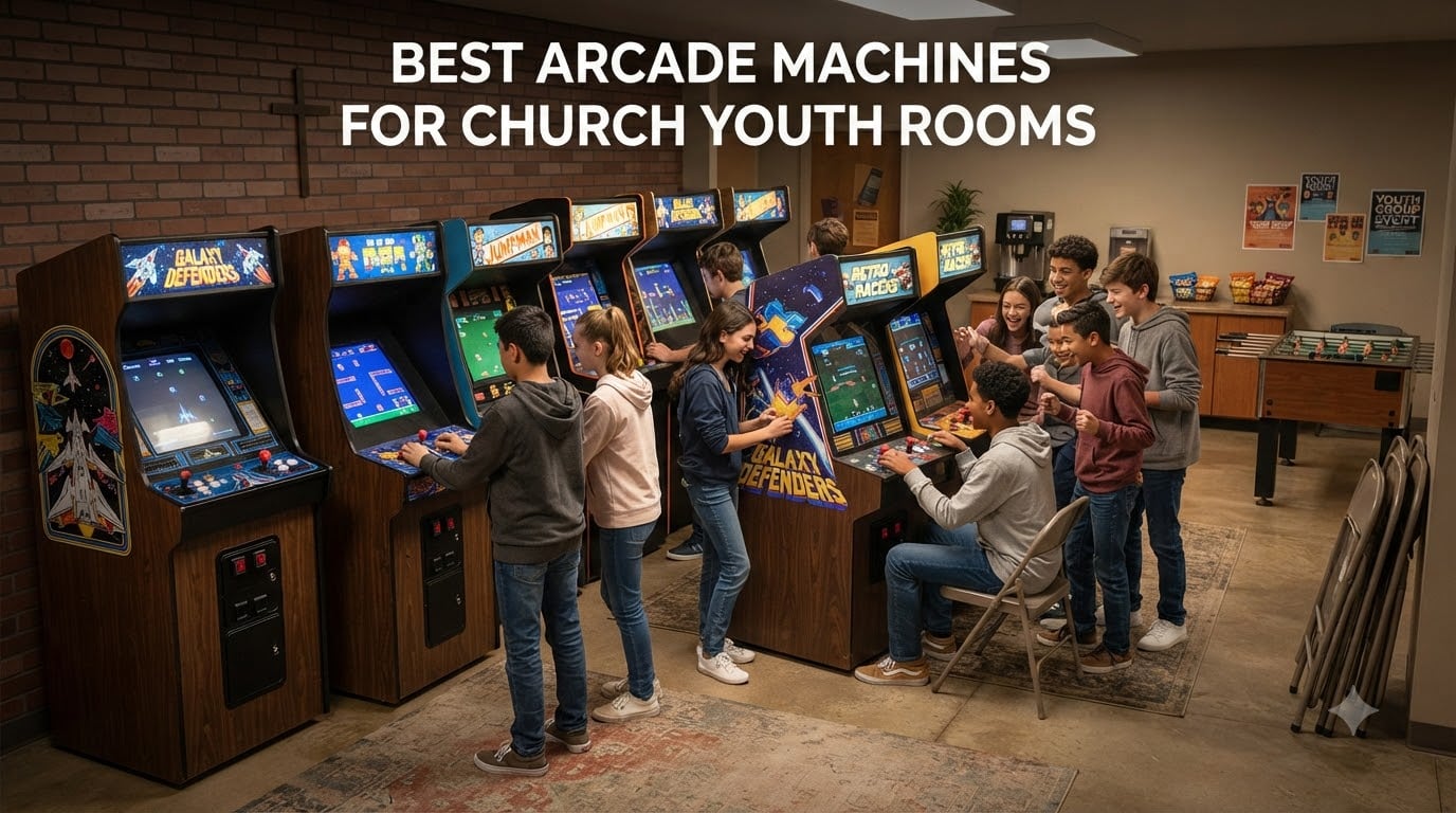 Best Arcade Machines for Church Youth Rooms