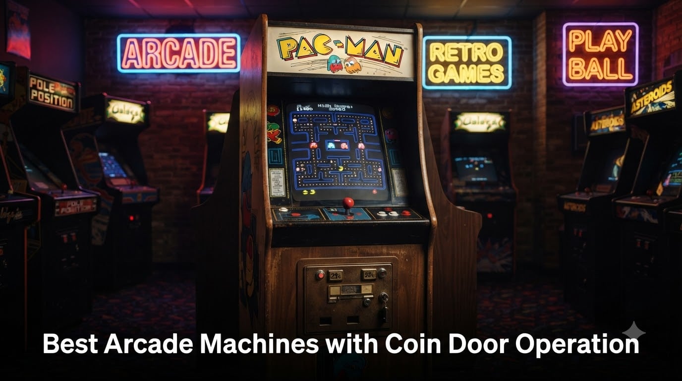 Best Arcade Machines with Coin Door Operation
