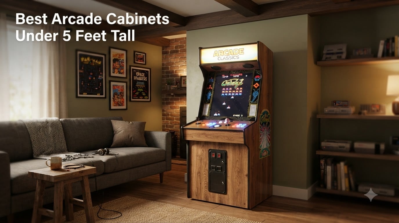 Best Arcade Cabinets Under 5 Feet Tall