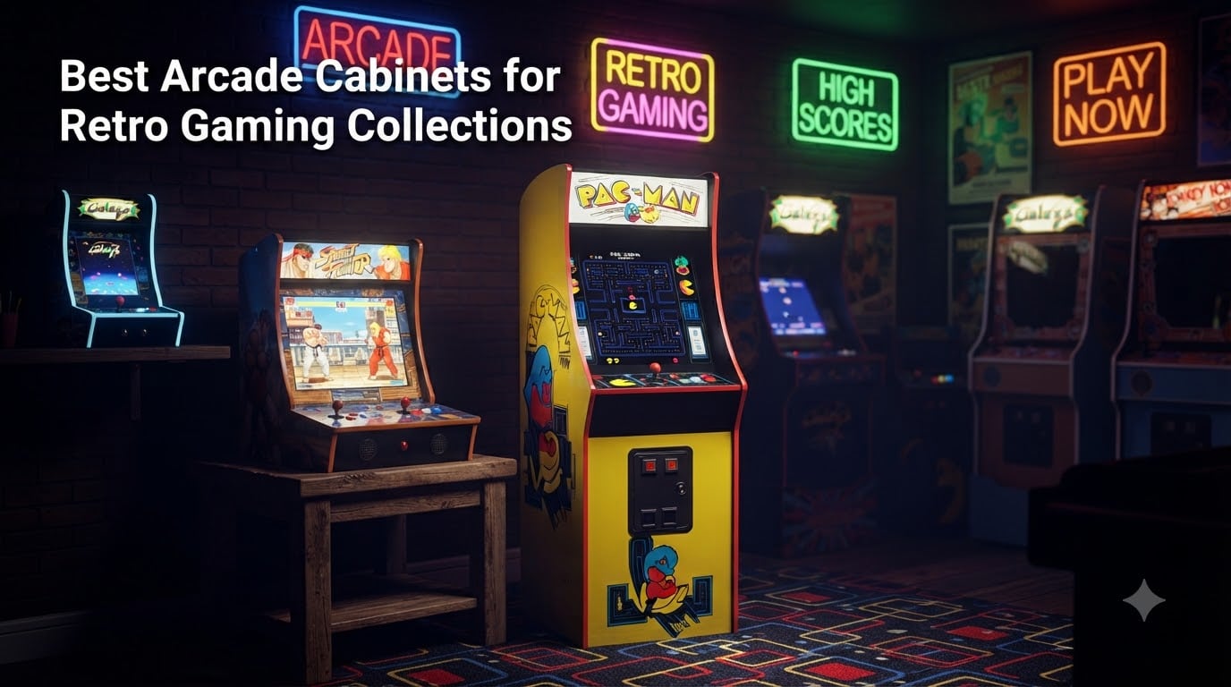 Best Arcade Cabinets for Retro Gaming Collections