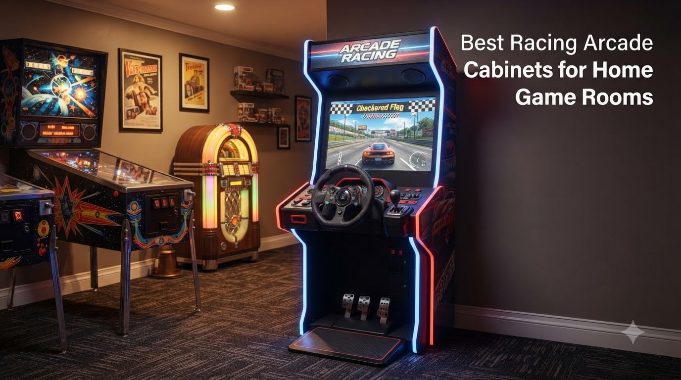 Best Racing Arcade Cabinets for Home Game Rooms