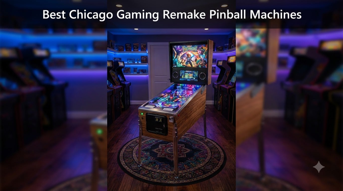 Best Chicago Gaming Remake Pinball Machines