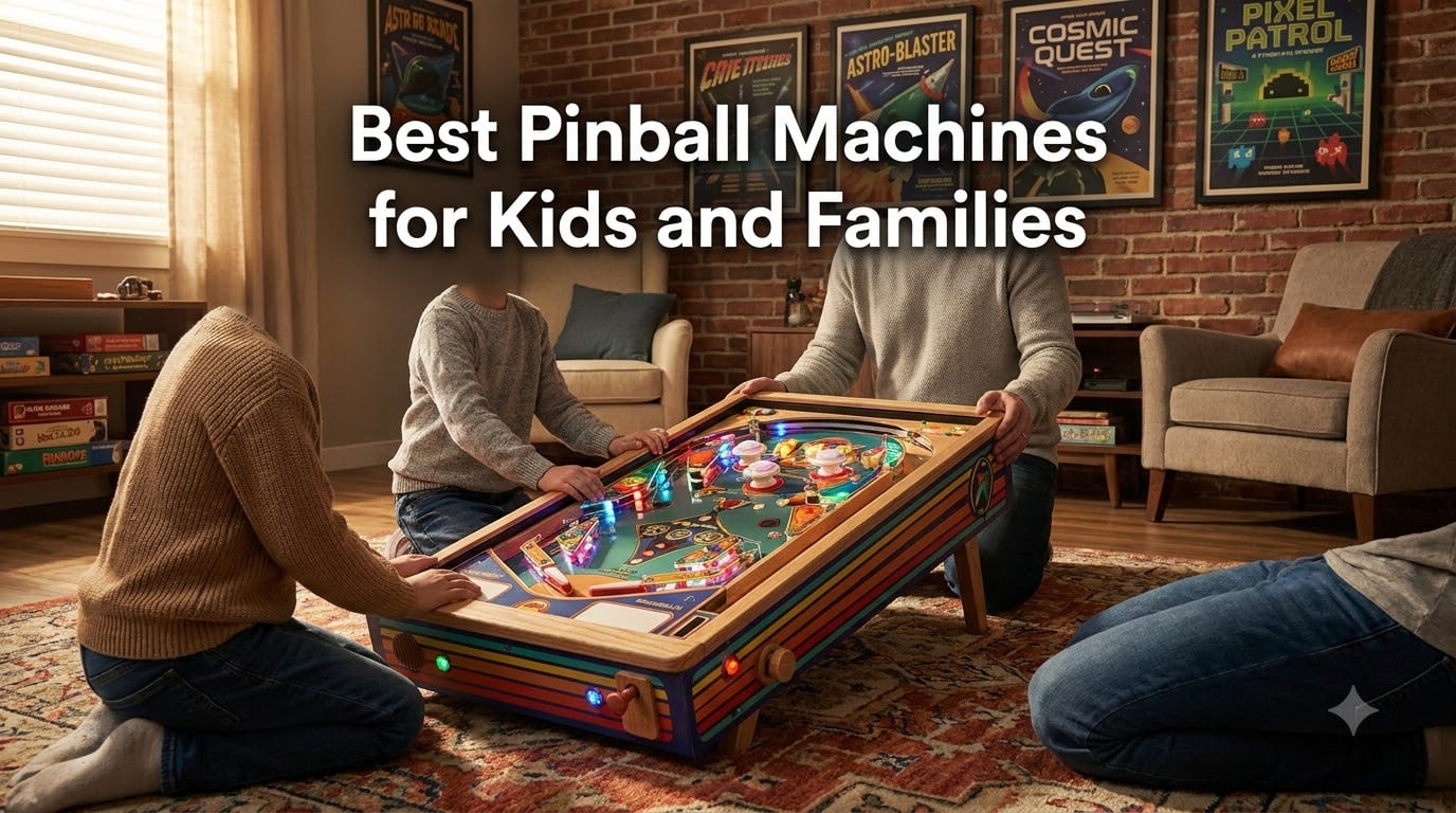 Best Pinball Machines for Kids and Families