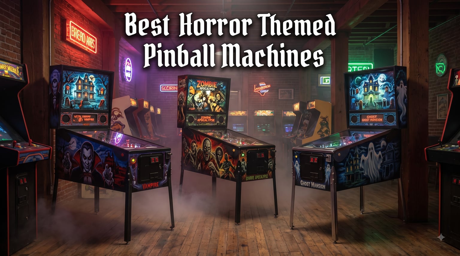 Best Horror Themed Pinball Machines