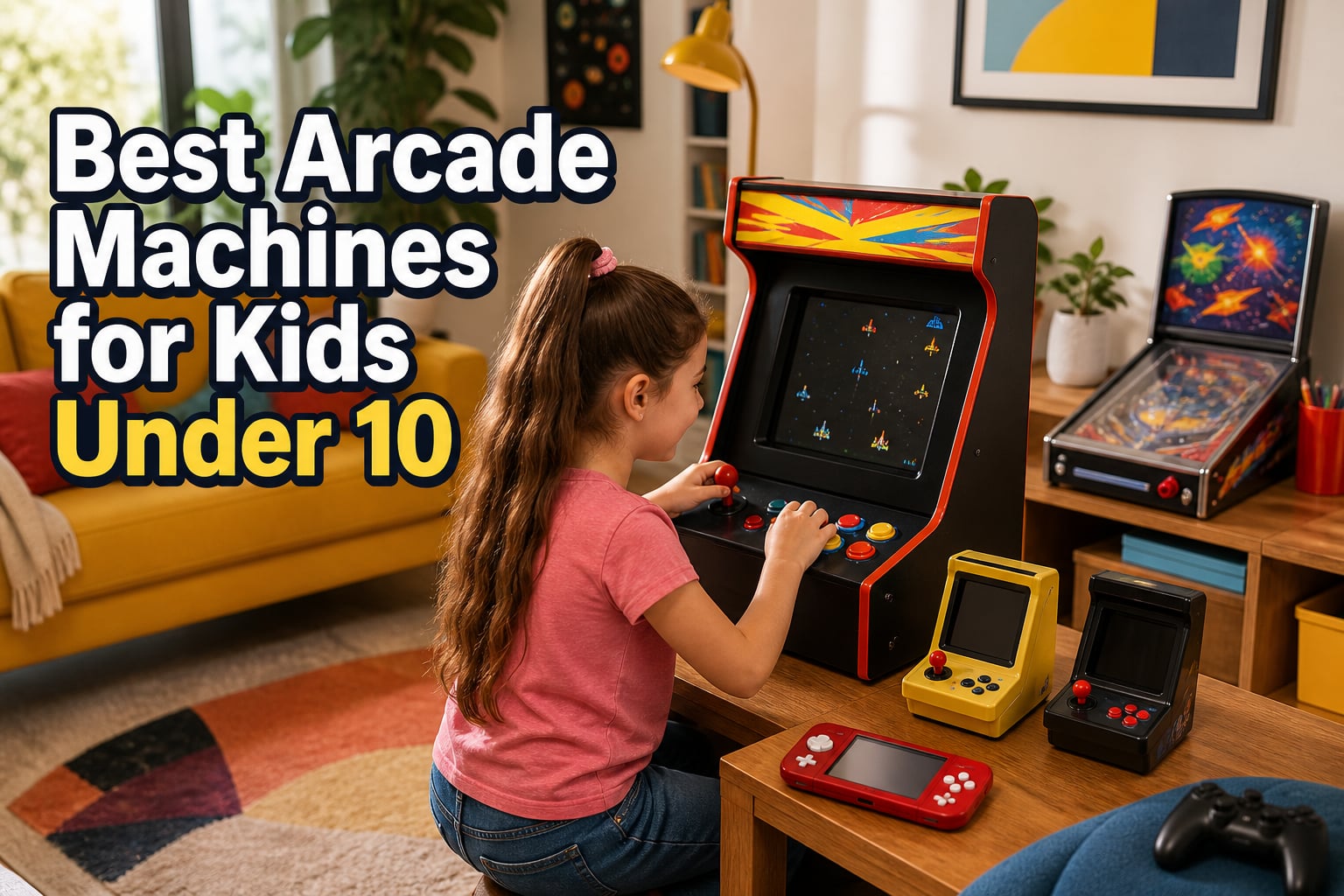 Best Arcade Machines for Kids Under 10