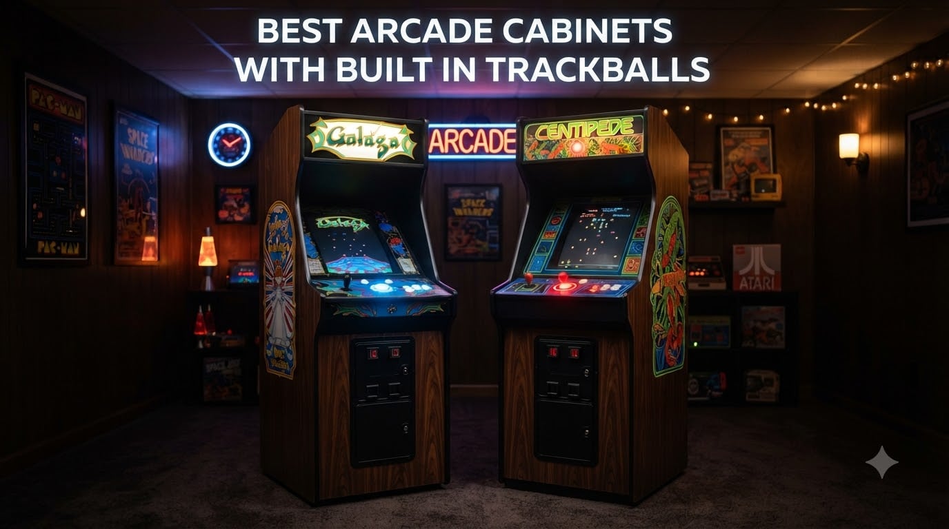 Best Arcade Cabinets with Built In Trackballs