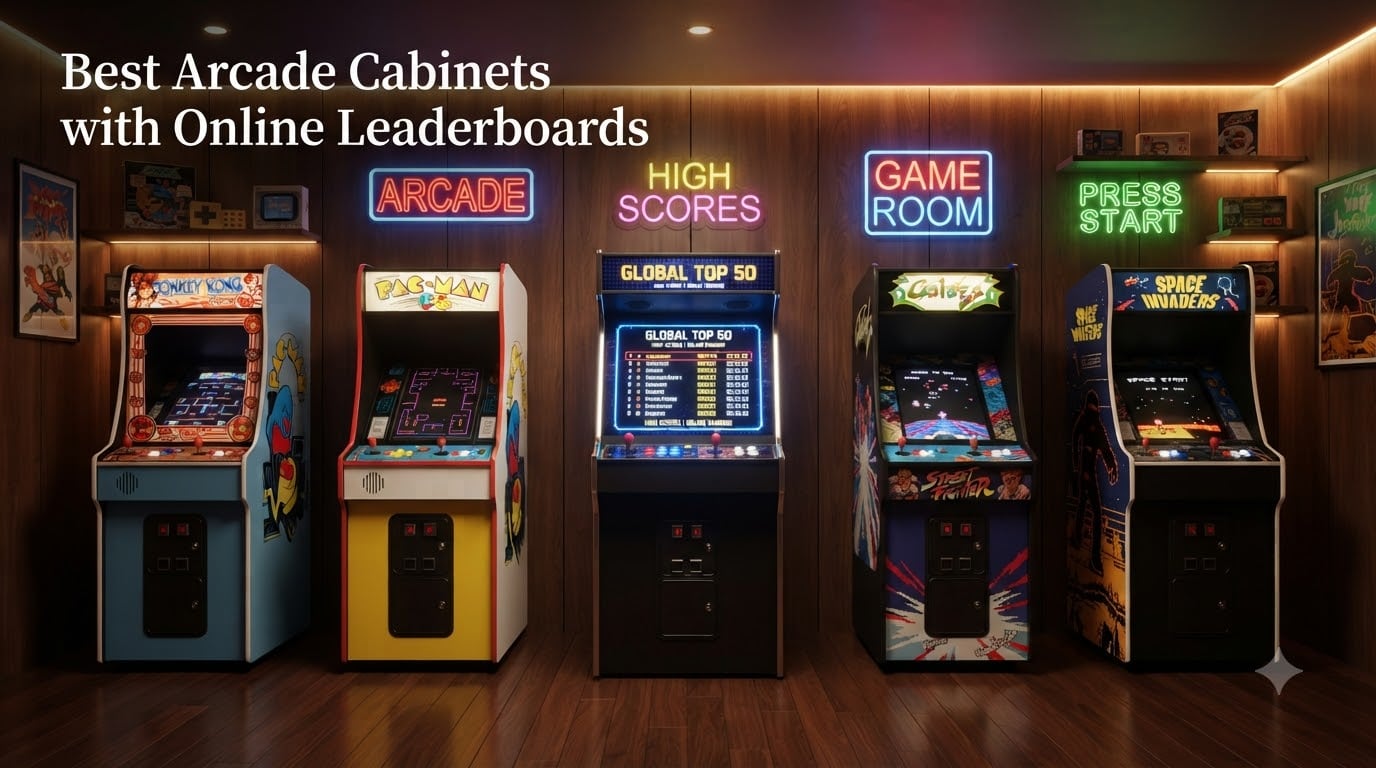 Best Arcade Cabinets with Online Leaderboards