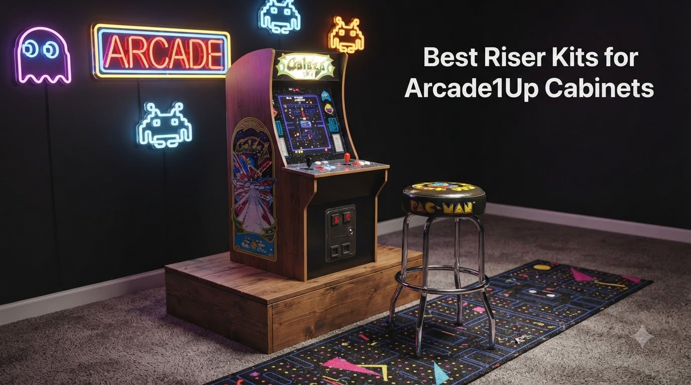 Best Riser Kits for Arcade1Up Cabinets