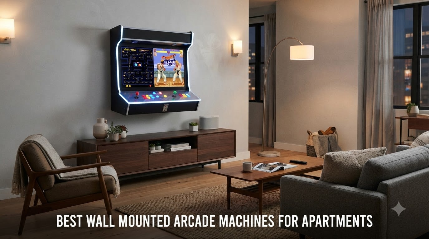 Best Wall Mounted Arcade Machines for Apartments
