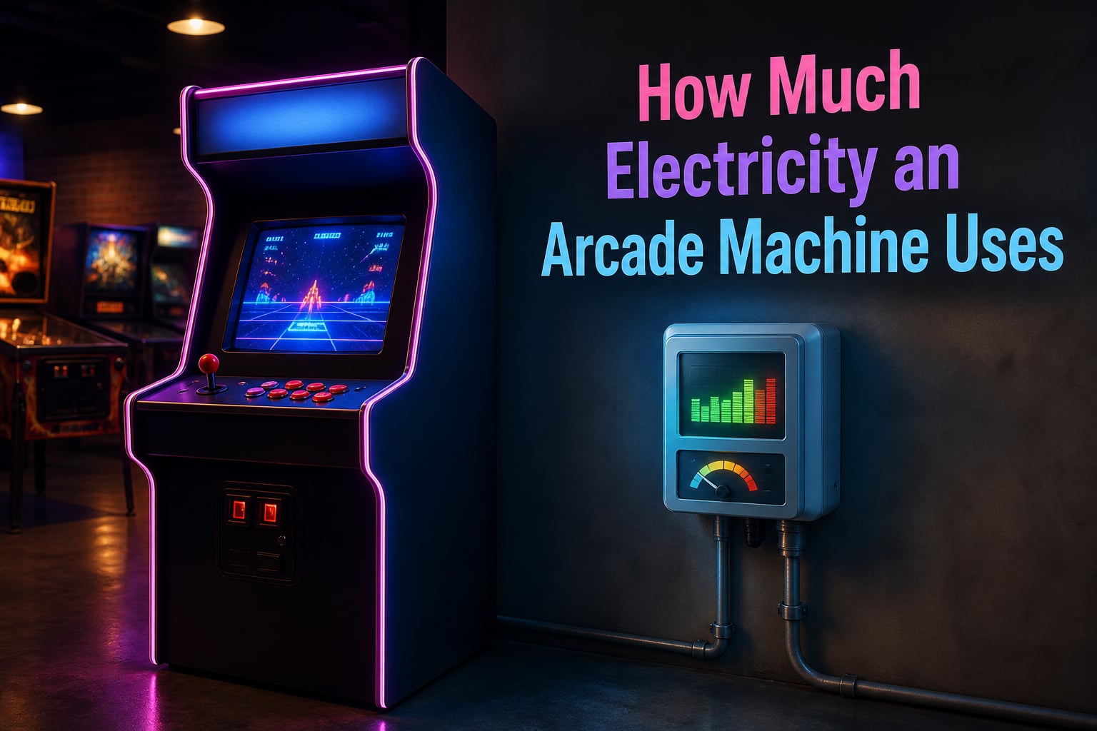 How Much Electricity an Arcade Machine Uses