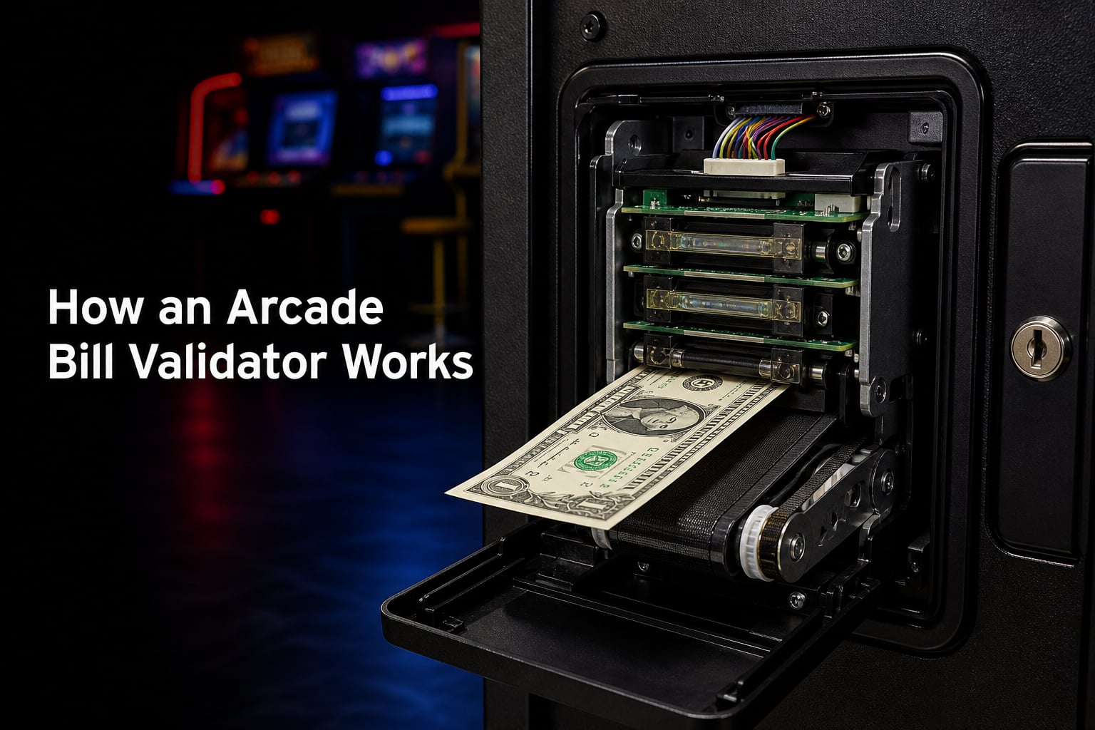 How an Arcade Bill Validator Works