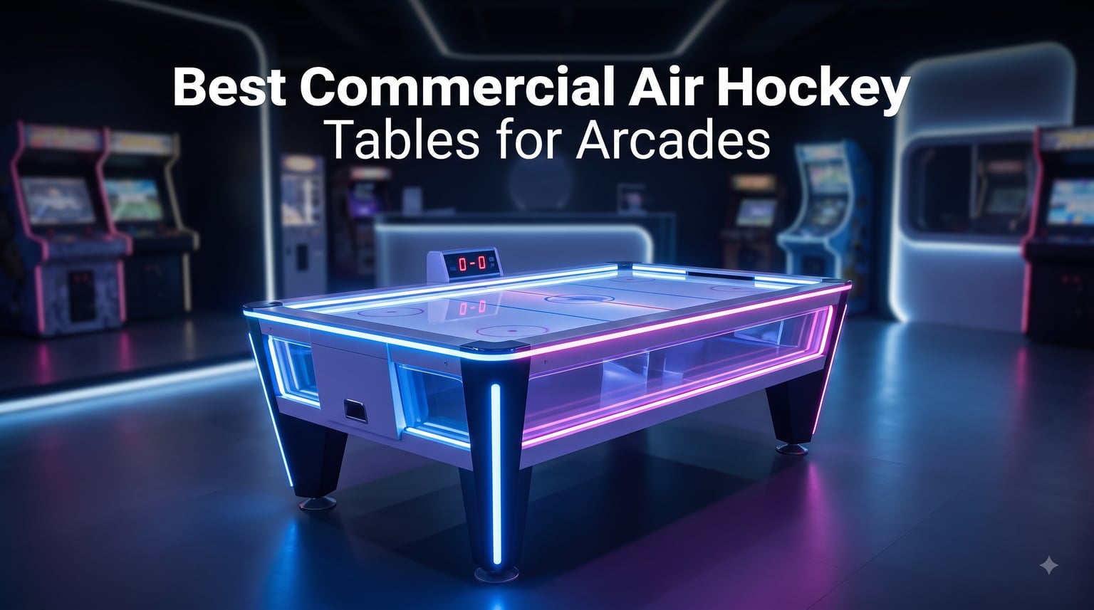 Best Commercial Air Hockey Tables for Arcades