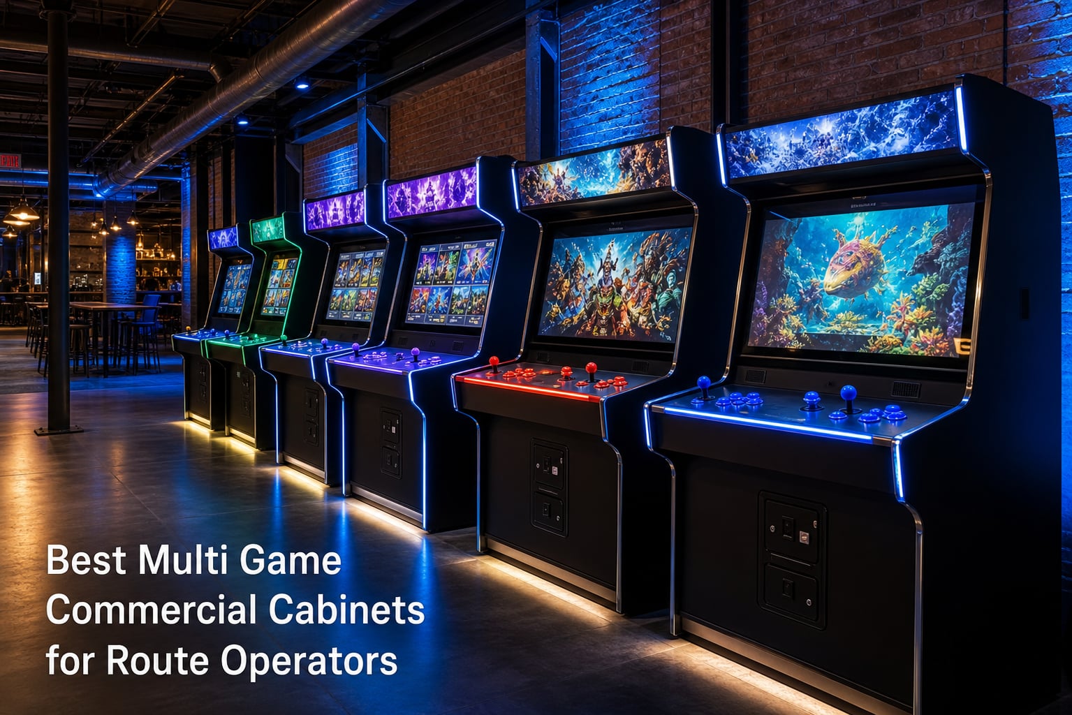 Best Multi Game Commercial Cabinets for Route Operators