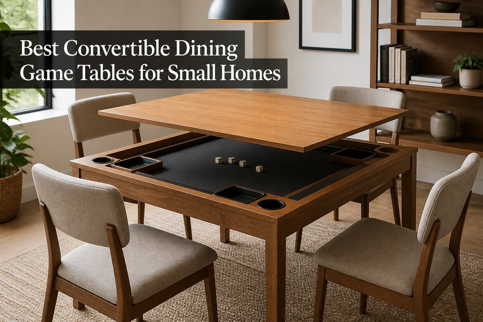 Best Convertible Dining Game Tables for Small Homes