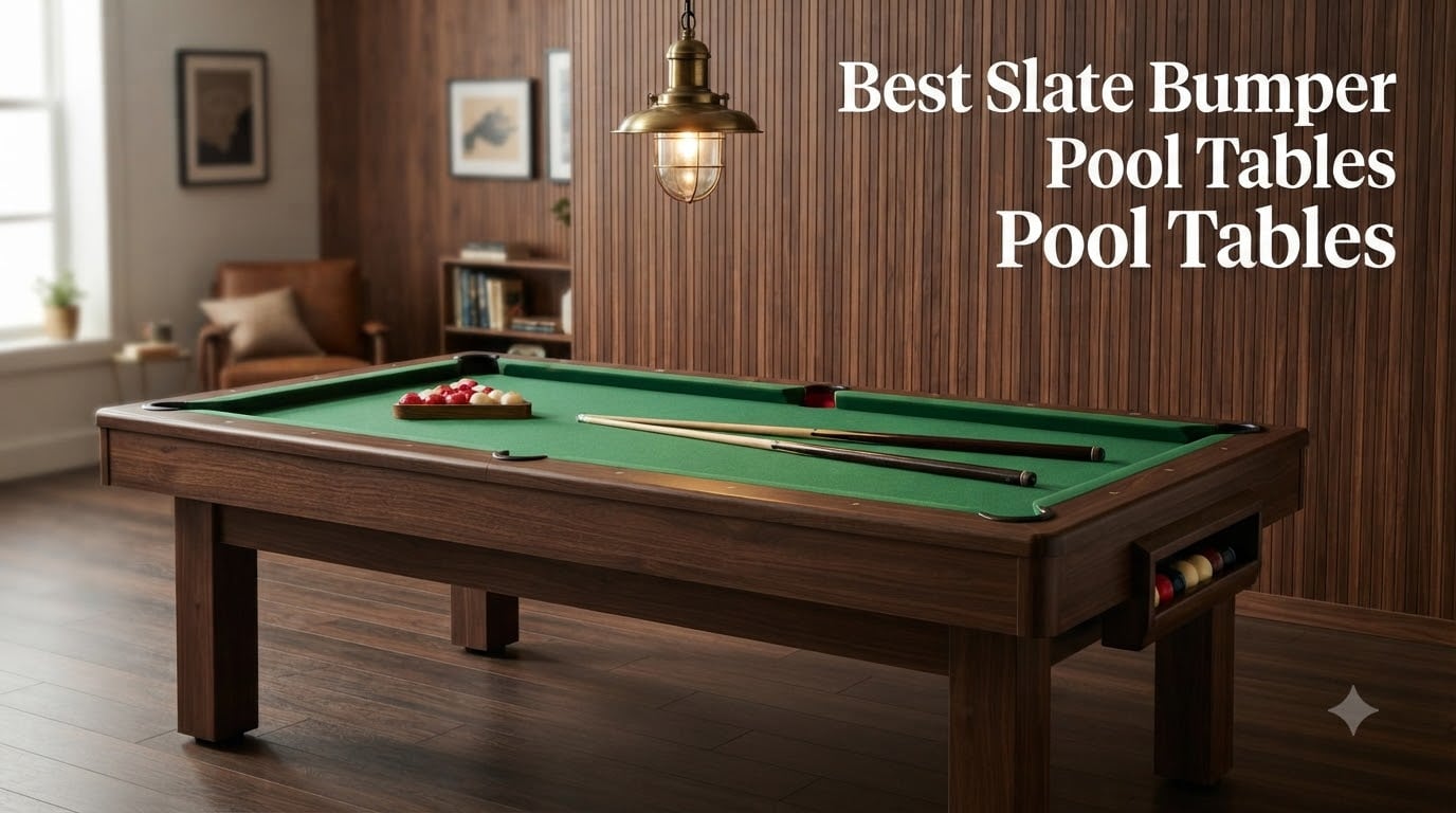 Best Slate Bumper Pool Tables