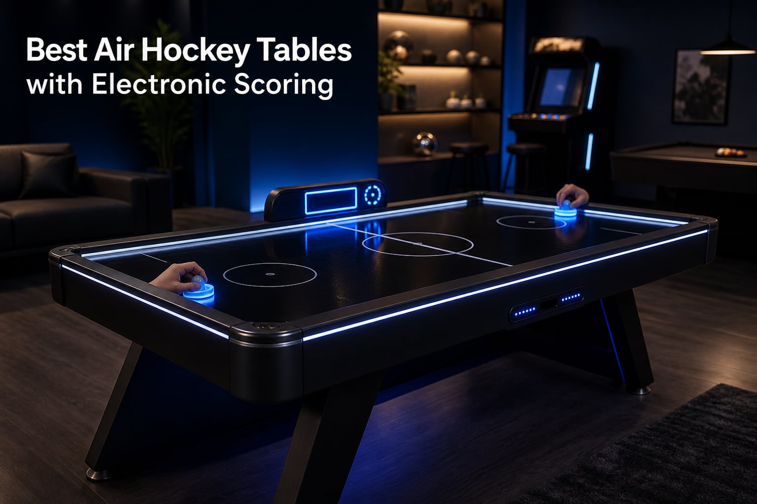 Best Air Hockey Tables with Electronic Scoring
