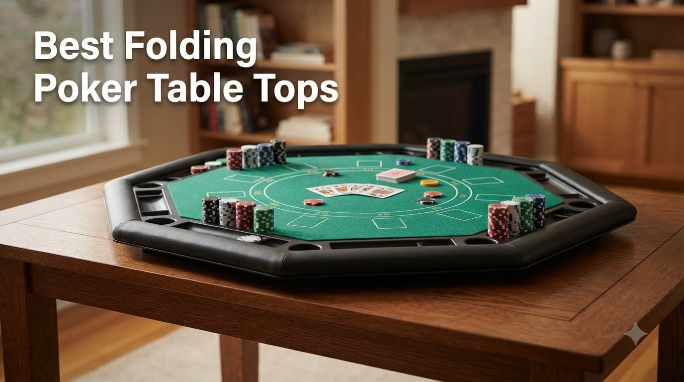 Best Folding Poker Table Tops