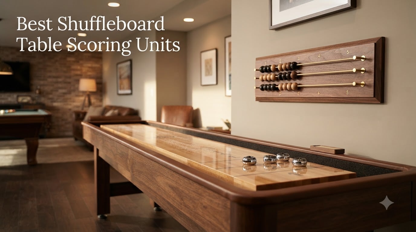 Best Shuffleboard Table Scoring Units
