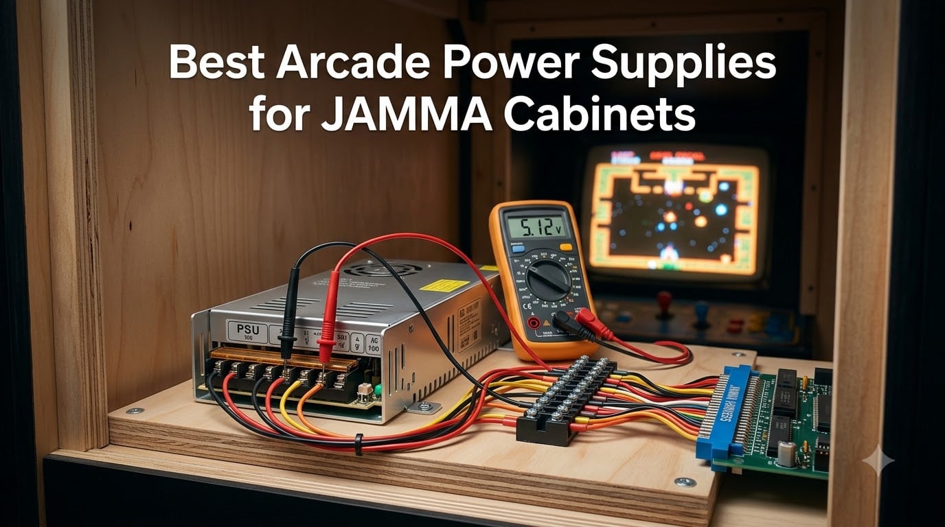 Best Arcade Power Supplies for JAMMA Cabinets