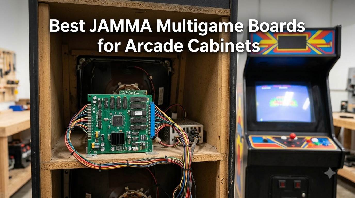 Best JAMMA Multigame Boards for Arcade Cabinets