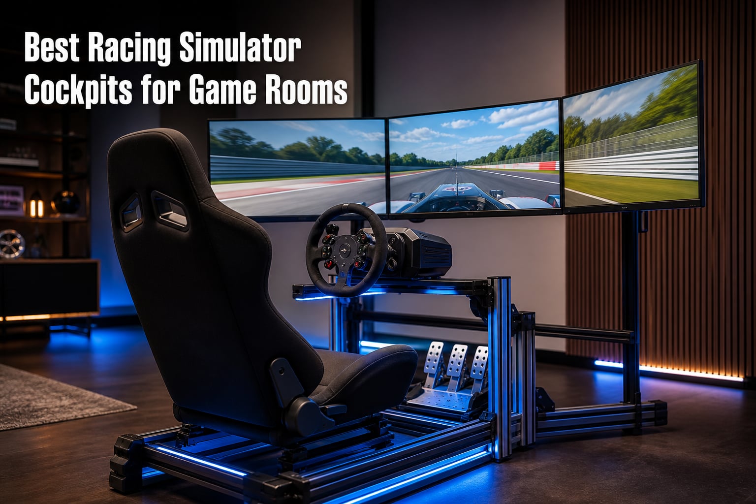 Best Racing Simulator Cockpits for Game Rooms