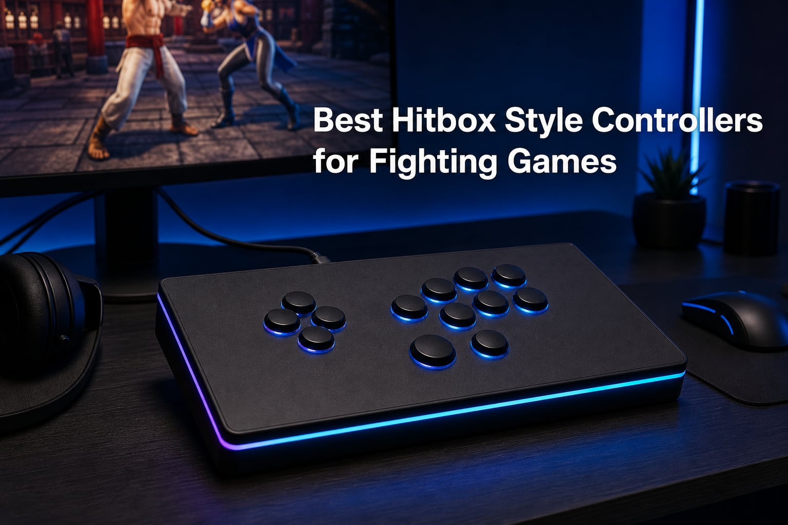 Best Hitbox Style Controllers for Fighting Games