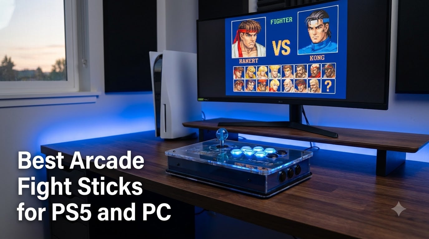 Best Arcade Fight Sticks for PS5 and PC